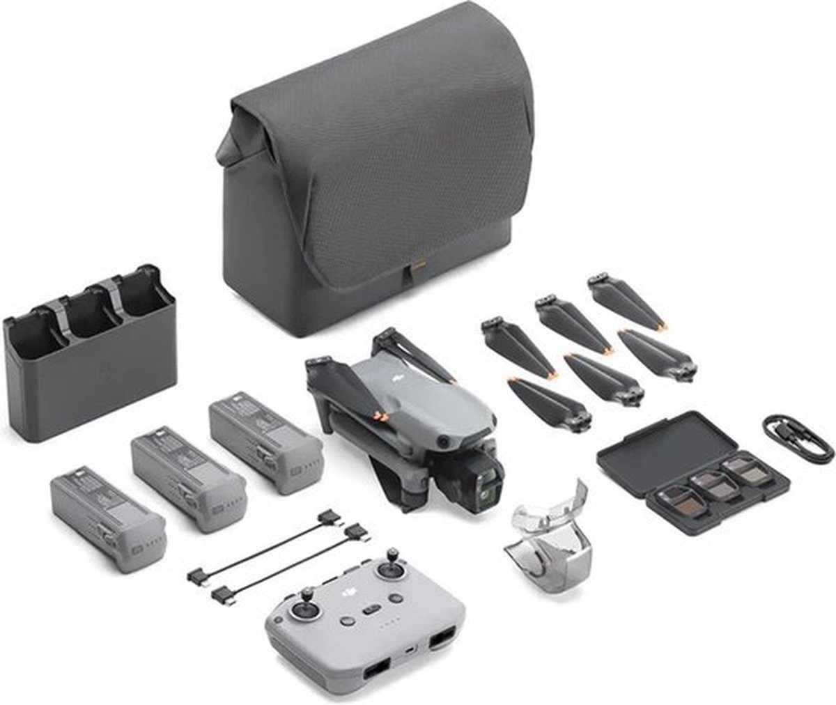 Dji – Air 3S Fly More Combo – Cameradrone – 3 batterijen – RC-N3 – foto 5