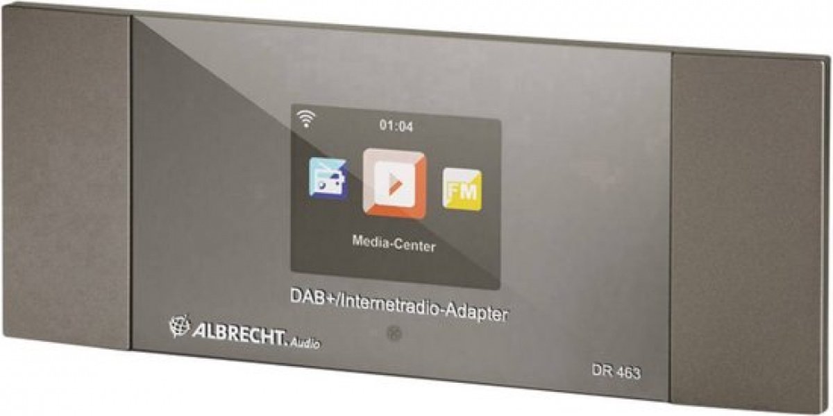 Albrecht DR 463 Internet - DAB+ radio adapter met Bluetooth en Spotify connect voor de HiFi installatie