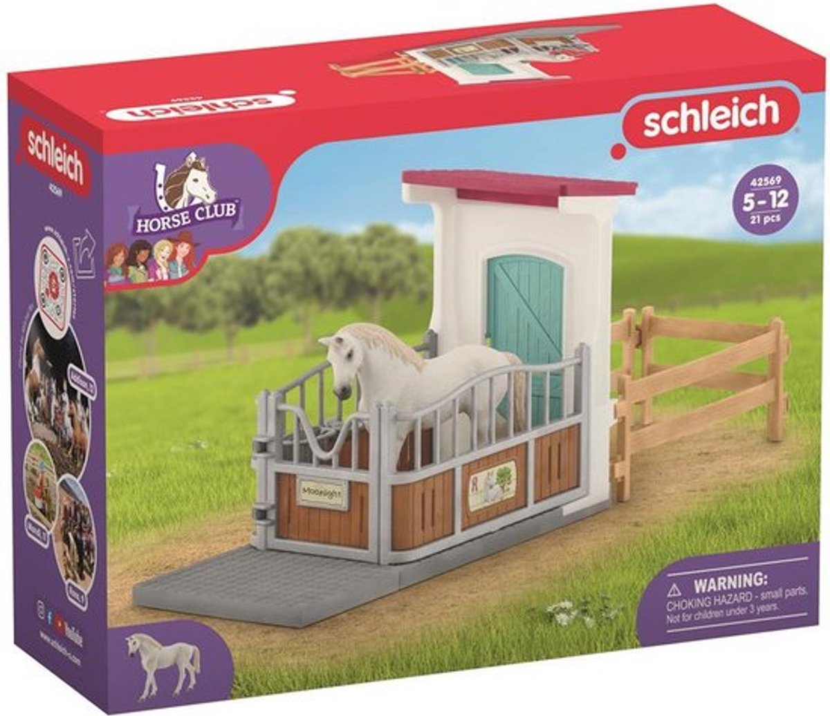 schleich HORSE CLUB - Paardenbox - Speelfigurenset - Kinderspeelgoed voor Jongens en Meisjes - 5 tot 12 jaar - 42569 — afbeelding 19