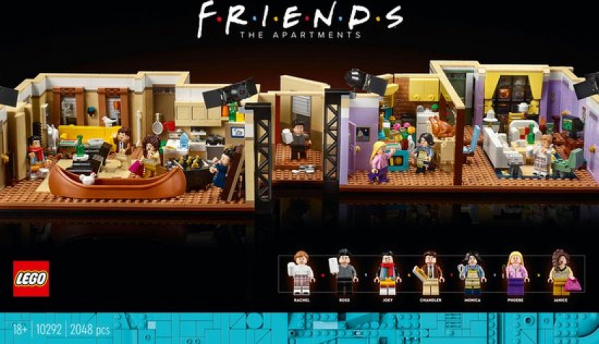 LEGO Creator Expert De Appartementen van Friends - 10292 — afbeelding 7