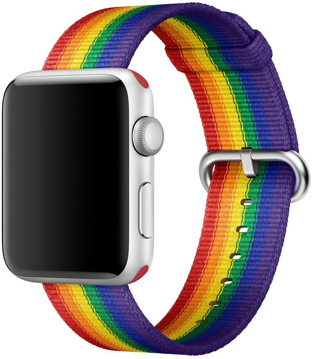 Apple Sport Loop band voor de Apple Watch | 38/40/41/42 mm - Multicolor