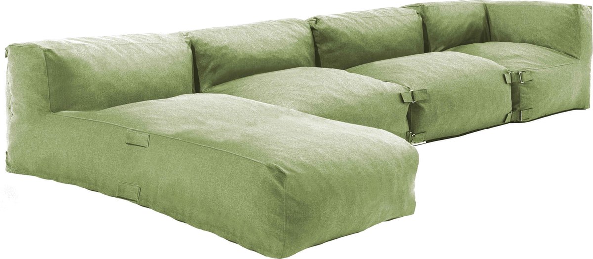 Oviala - Modulaire tuinset 4 zitplaatsen groen cactus - Mixi