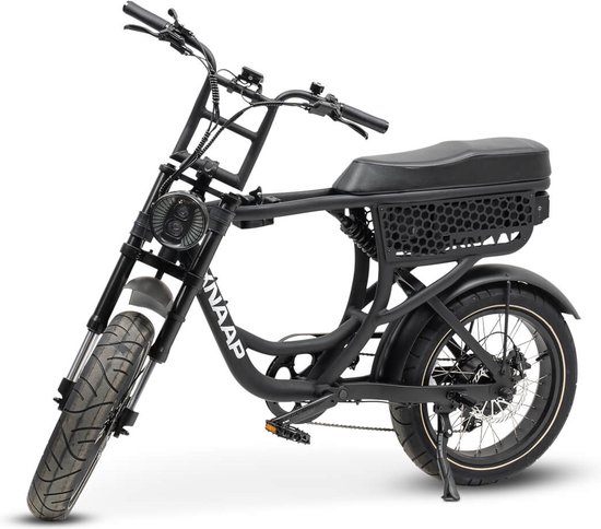 KNAAP - BCN BLACK - Elektrische fatbike - Rijklaar - 2 jaar garantie - Lid van RAI vereniging