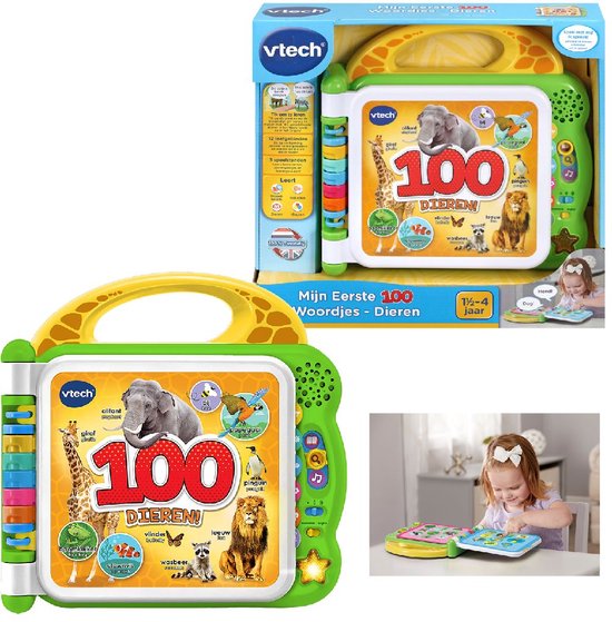 VTech Mijn Eerste 100 woordjes - Dieren