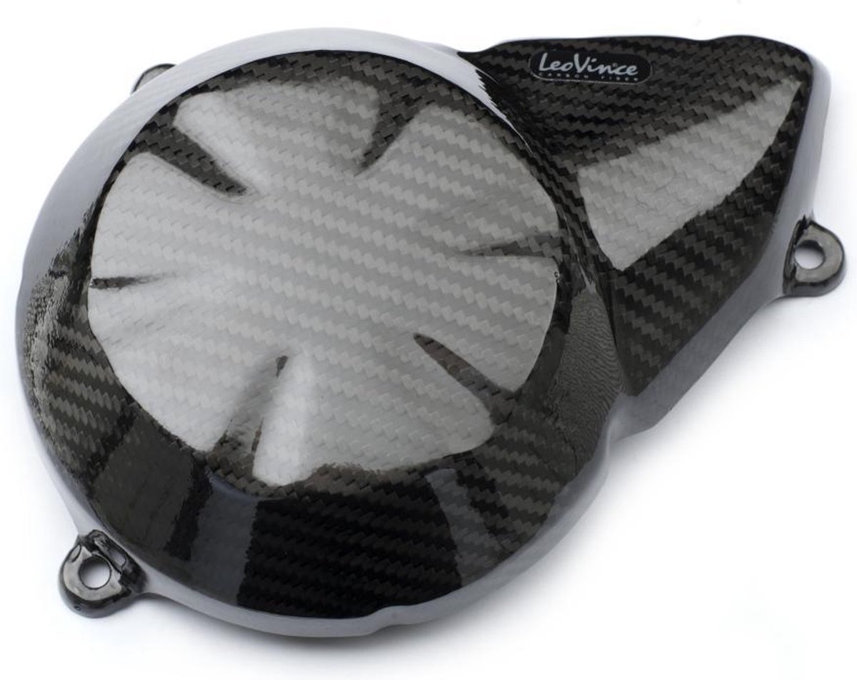 Protection carter d'alternateur carbone Leovince pour moto Kawasaki Z 750 R 2011-2012