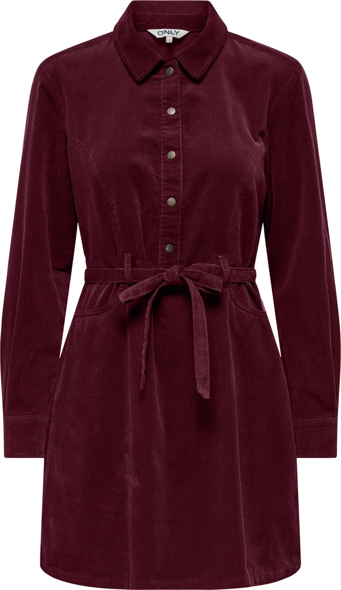 ONLY - ONLNESSA L/S CORD DRESS CC PNT - Dames - Mini jurken