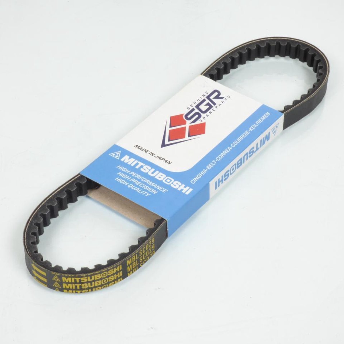 Courroie de transmission Mitsuboshi pour Scooter MBK 100 Ovetto Avant 2020 MBLSC029 2771981 774x17.7x8.3 Neuf