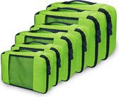 Kofferorganizer Reiskleding Tassen Waterdichte kofferorganizer Verpakkingstassen Reisbagage, 04. Groen