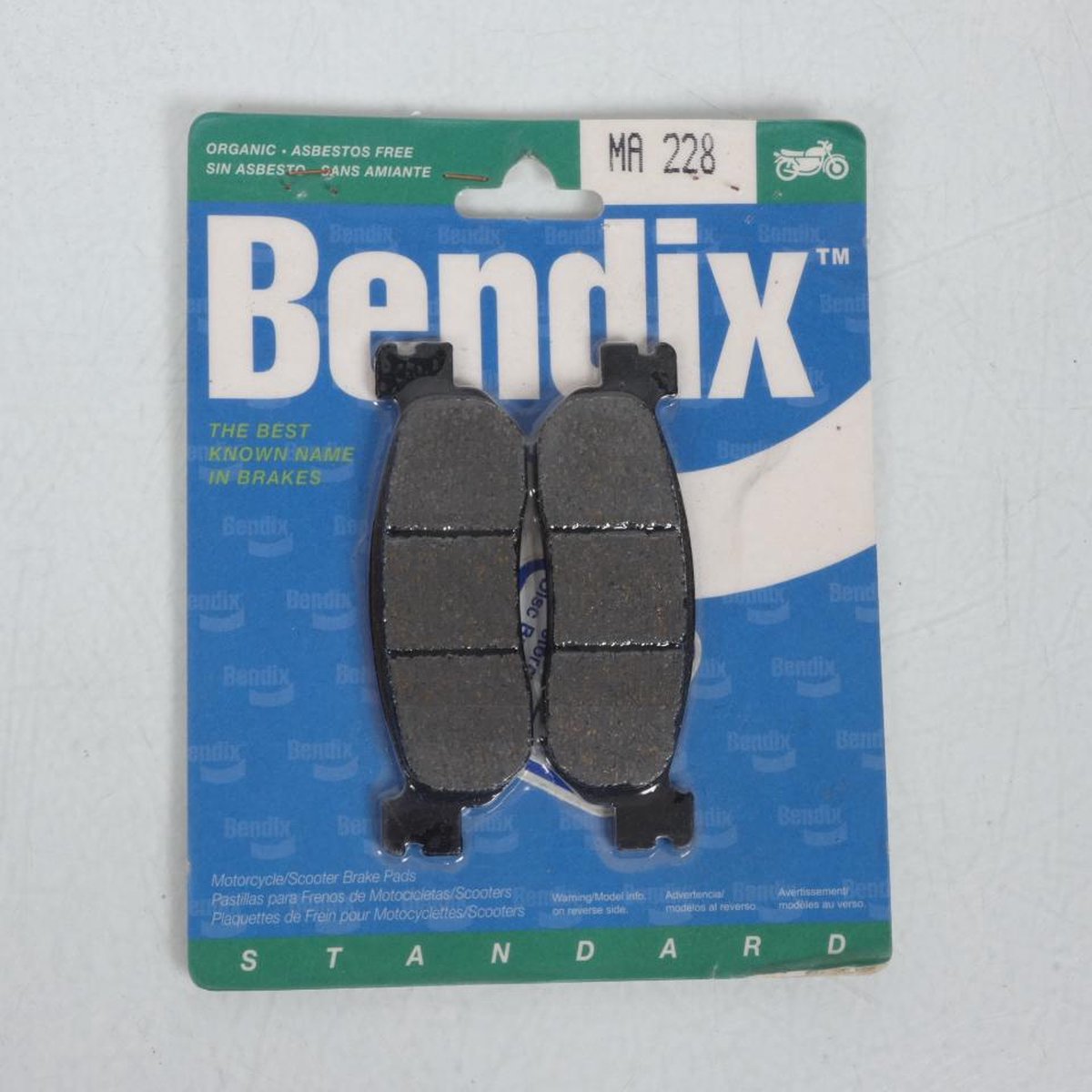 Plaquette de frein Bendix pour Scooter MBK 125 Ypr Skycruiser Abs 2011 à 2016 AR Neuf