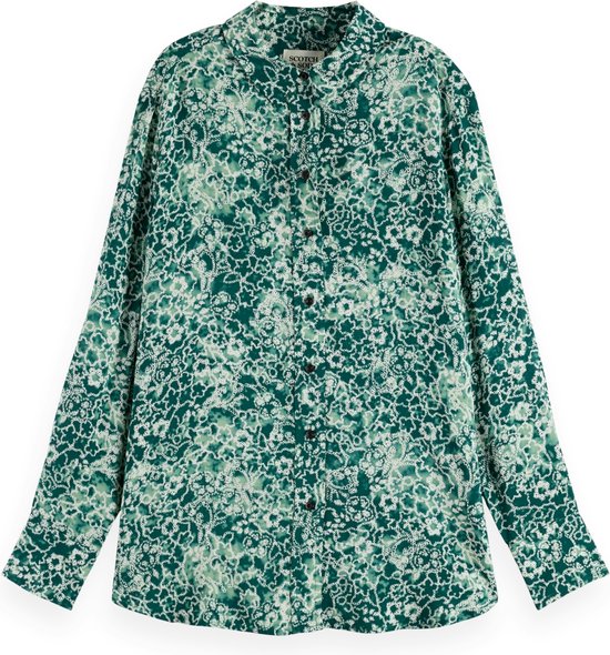 Scotch & Soda VISCOSE PRINTED RELAXED FIT Blouse Dames - Maat 42