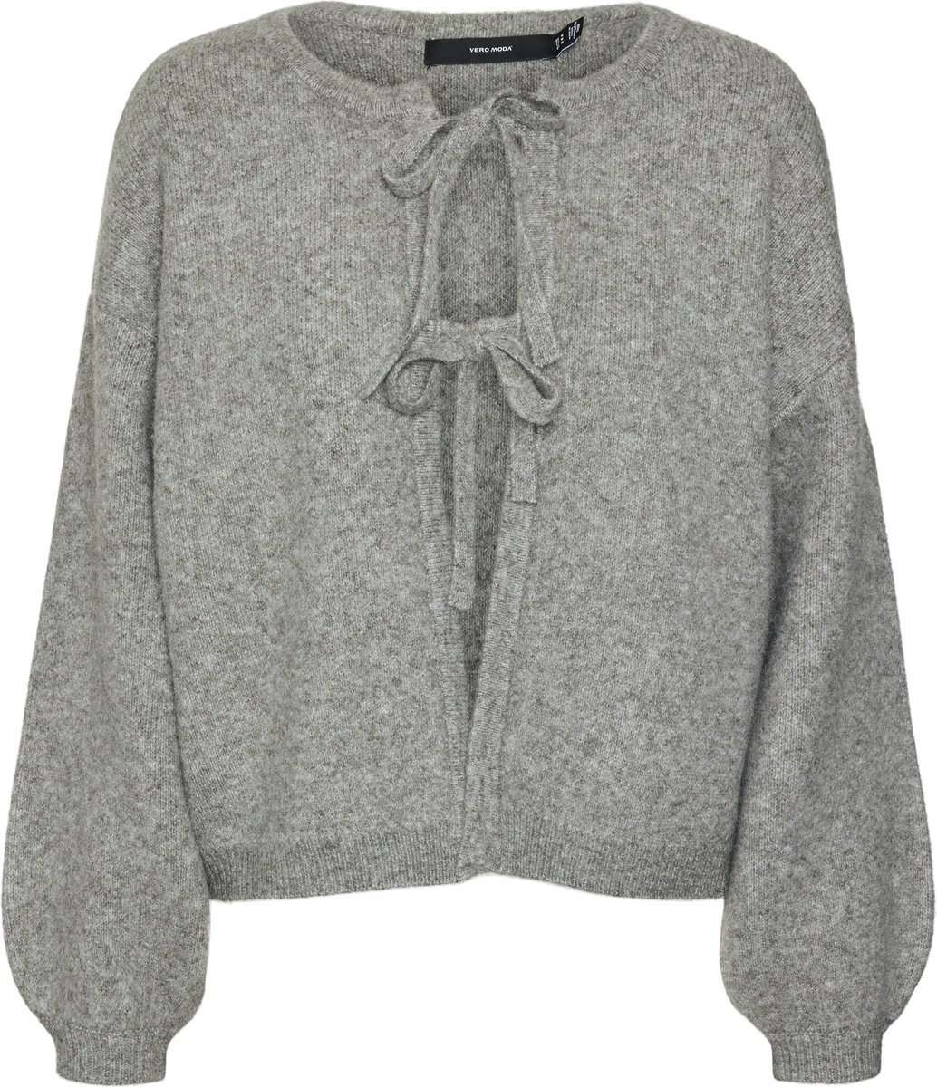 VERO MODA - VMBOW LS O-NECK TIE CARDIGAN - Dames - Cardigans