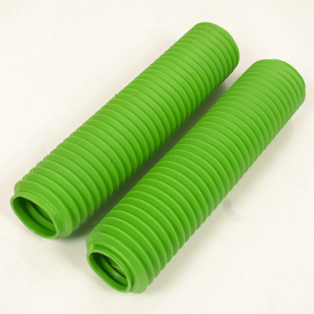 vorkbeschermer voor motor groen rubber d: 45/50mm d: 58mm l:460mm nieuw