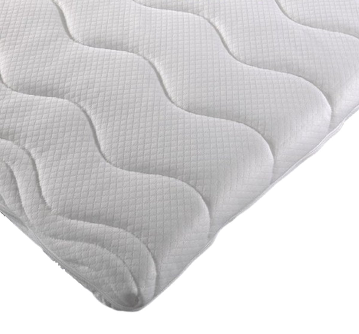 Easy Bedden EasyBedden® - Topdekmatras - Koudschuim HR45 - 130x190 - circa 7 cm Wit