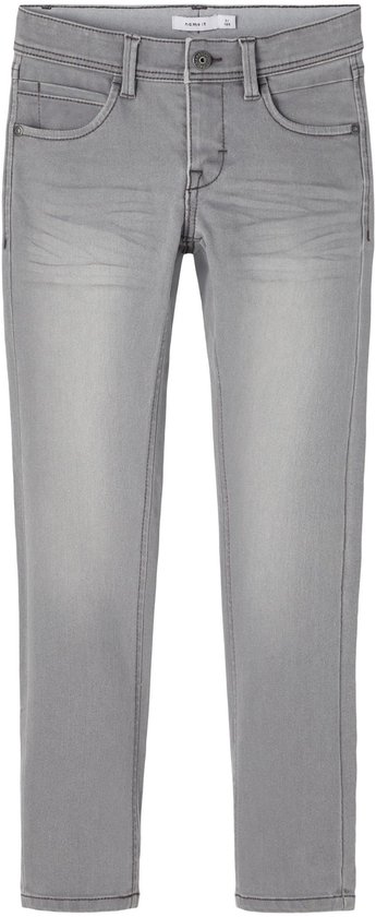 Strakke, grijze jeans.