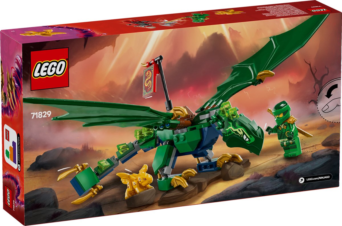 LEGO NINJAGO Lloyds groene bosdraak - 71829 — afbeelding 14