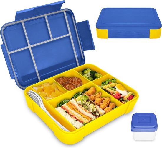 Lekvrije Broodtrommel voor Kinderen - 1300 ml