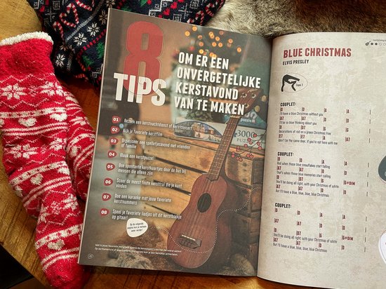 #Kerstheld Gitaarboek – 26 Tijdloze Kerstliedjes + Uitlegvideo’s & Feestelijke Tips voor Gitaarspelers - Sinterklaas cadeau
