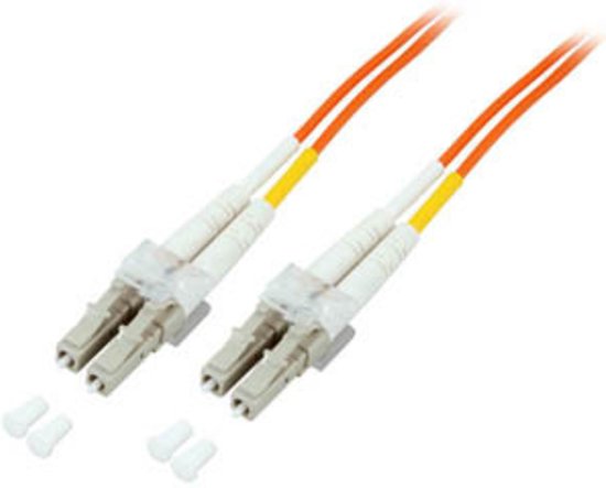 MUSIC STORE Câble Premium Madi 1 m LC-Cable Jumper Twin 50/125