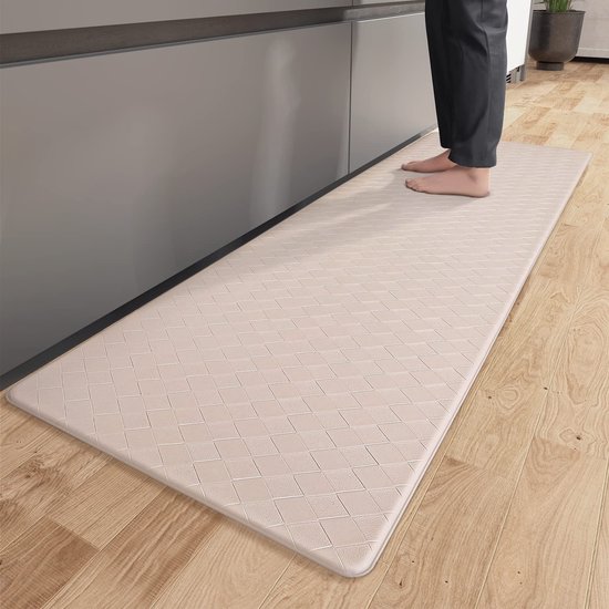 Antislip Keukenloper | Wasbaar Vlas Loperkleed