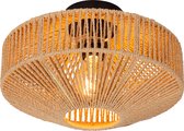 Lucide JUUL - Plafonnière (Plafondlamp) - 1xE27 - Naturel