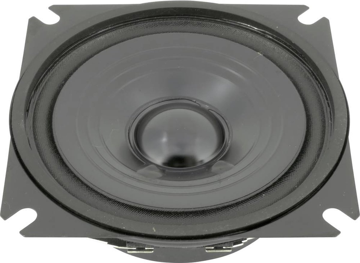 Visaton SL 87 FS - 8 Ohm 3.3 inch 8 cm Breedband-luidspreker 8 â„¦ Zwart Kunststof membraan