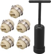 Greluma 2 Pièces H7 Prise De Connecteur De Phare En Céramique Pour LED Kit De Conversion De Faisceau De Câblage De Prise De Phare De Remplacement