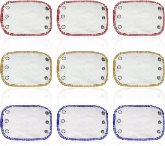 10 stuks elastische tailleverlengingen, knoopverlenging voor