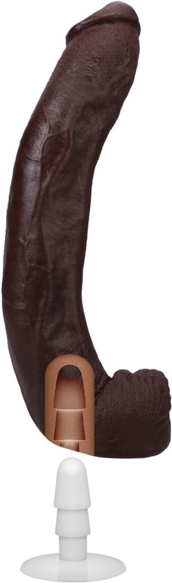 Dredd Realistic Ultraskyn Dildo 13.5 / 34 Cm Chocolate