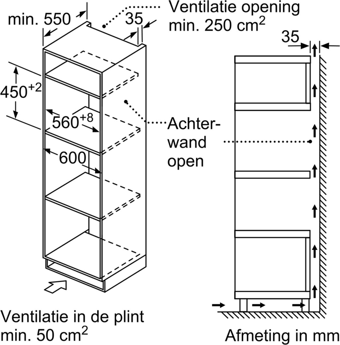 Siemens CM585AGS1 - iQ500 - Inbouwoven met magnetronfunctie - 60x45 cm - 44 l - Zwart - Eenvoudig te reinigen: Hydrolyse — afbeelding 3