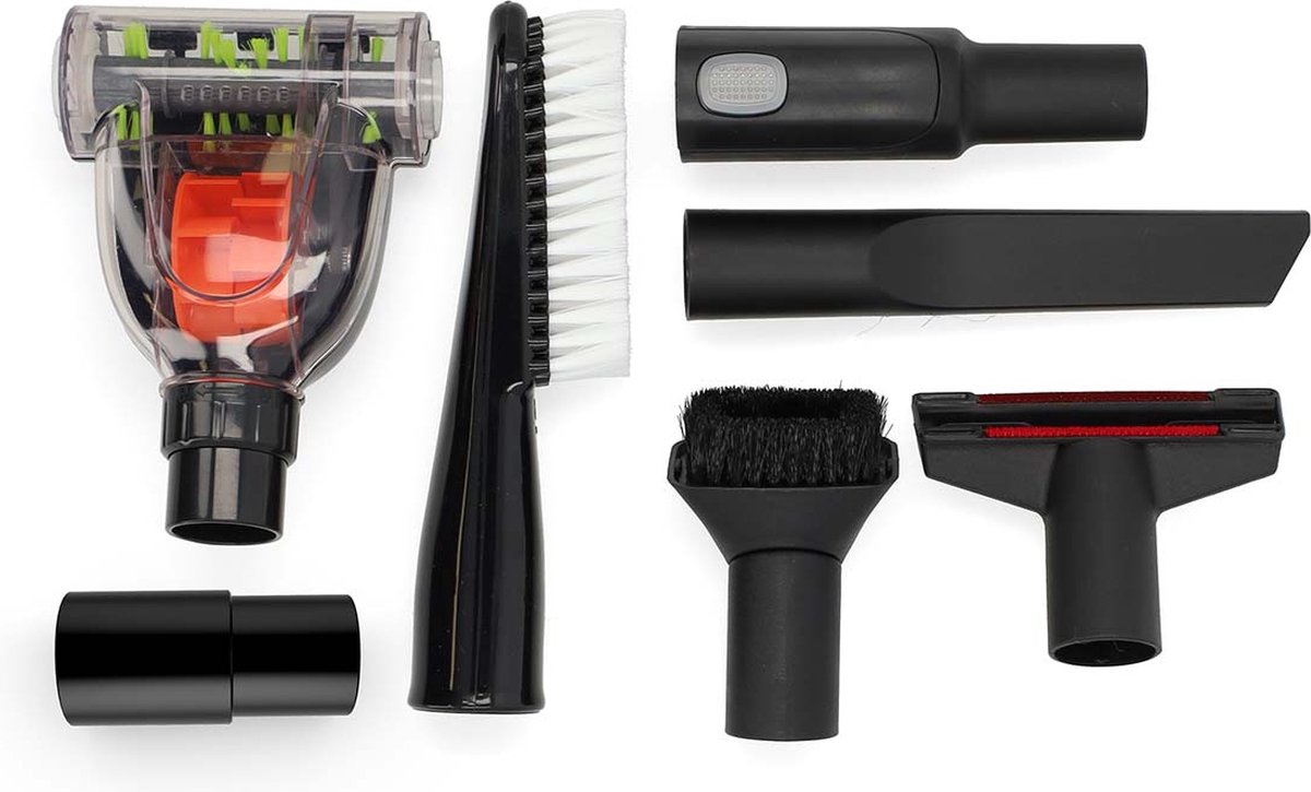 Nedis Stofzuiger Accessoires Set – 6-delig – Universeel – 32/35 mm – Voor Electrolux – Zwart