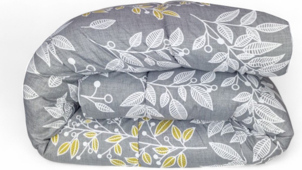 Dekbed bedrukt - Zonder hoes ( 2 in 1 ) - Tweezijdig - 240 x 220 cm - Bloom / Link