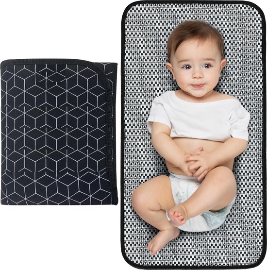 BOTC Baby Verschoningsmatje Voor Onderweg - Draagbaar Verschoonmatje - Luieretui -Verschoningsmatje Opvouwbaar