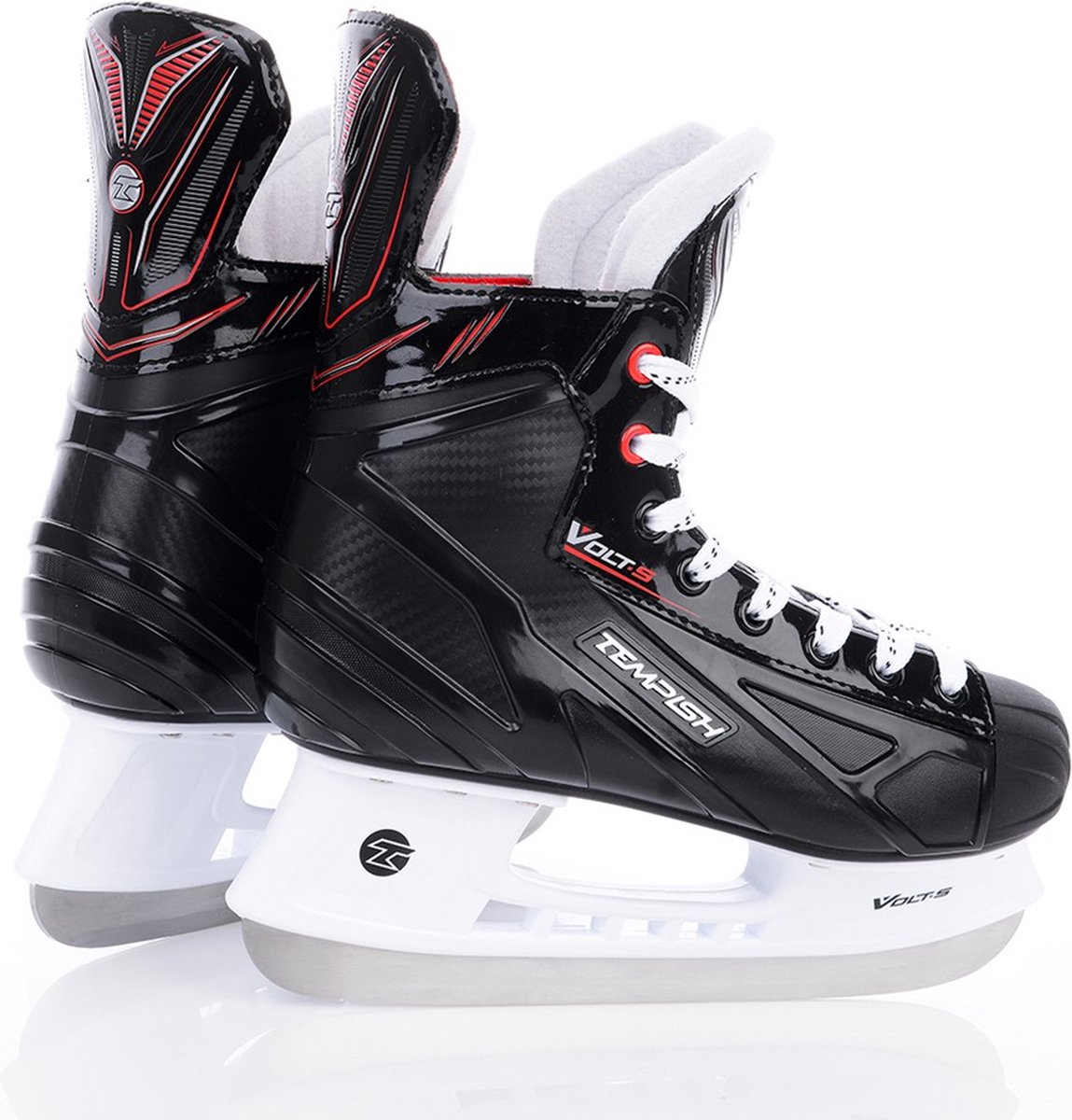 Tempish – Volt-S – IJshockeyschaatsen – Volwassnen – Zwart – 45