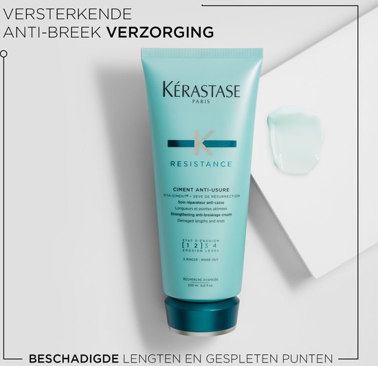 Kérastase Résistance Duo + Cadeau - Shampoo 250ml & Conditioner 200ml + Shampoo 30ml Cadeau - Beschadigd Haar