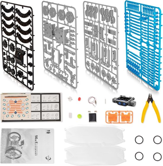 Kit de construction de robot Solacis - Jouets Éducatif Montessori - Ensemble d'expérimentation - Construction de robots - Must pour votre enfant !