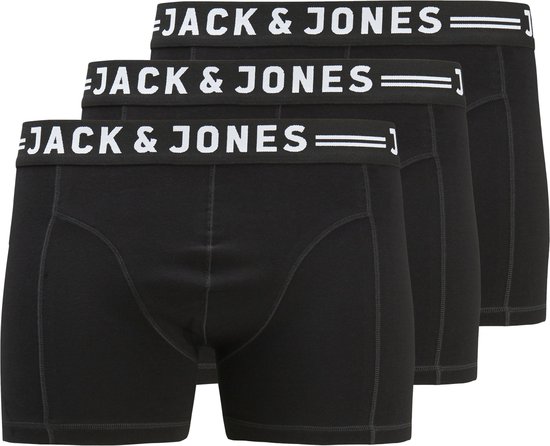 JACK & JONES Boxershorts voor heren, verpakking van 5 stuks, in de maten XS tot XXL, dark grey melange, L JACK & JONES Boxershorts voor heren, verpakking van 5 stuks, in de maten XS tot XXL, dark grey melange, L