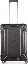 Line Hoxton Spinner Middenmaat Reiskoffer Black/Red