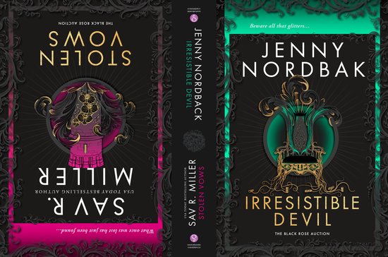 Black Rose Auction- Stolen Vows & Irresistible Devil - cover