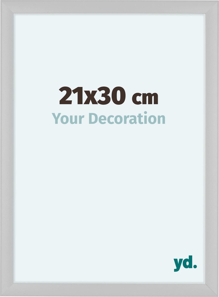 yd. Your Decoration - Fotolijst 21x30 cm - MDF - Wit Hoogglans - Como