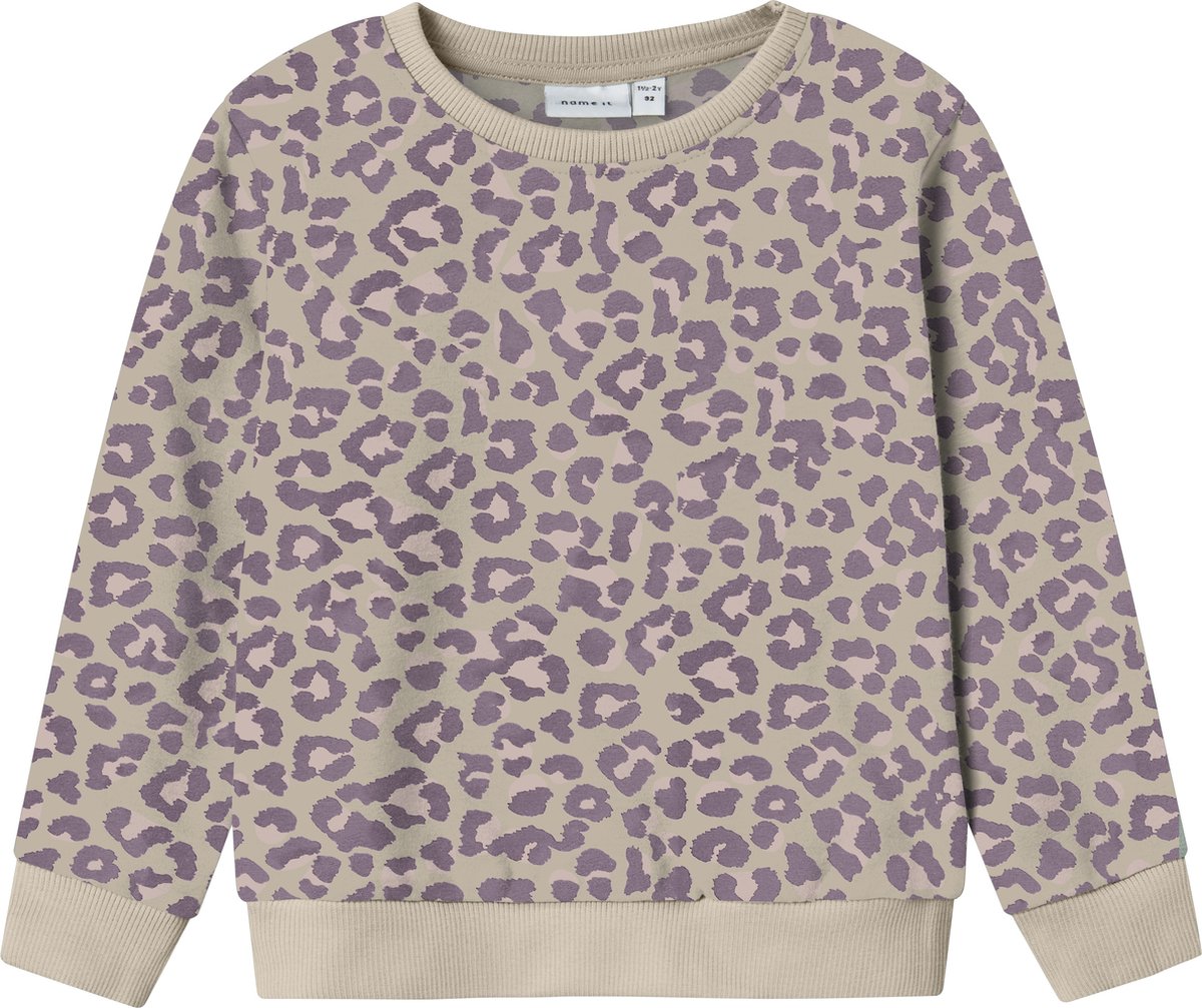 NAME IT - NMFDAVINA LS SWEAT FLEECE BRU NOOS - Meisjes - Sweaters