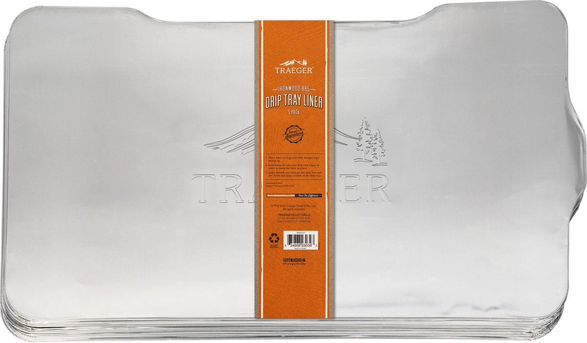 Traeger Drip Tray Liner 5 Pack-Timberline 1300
