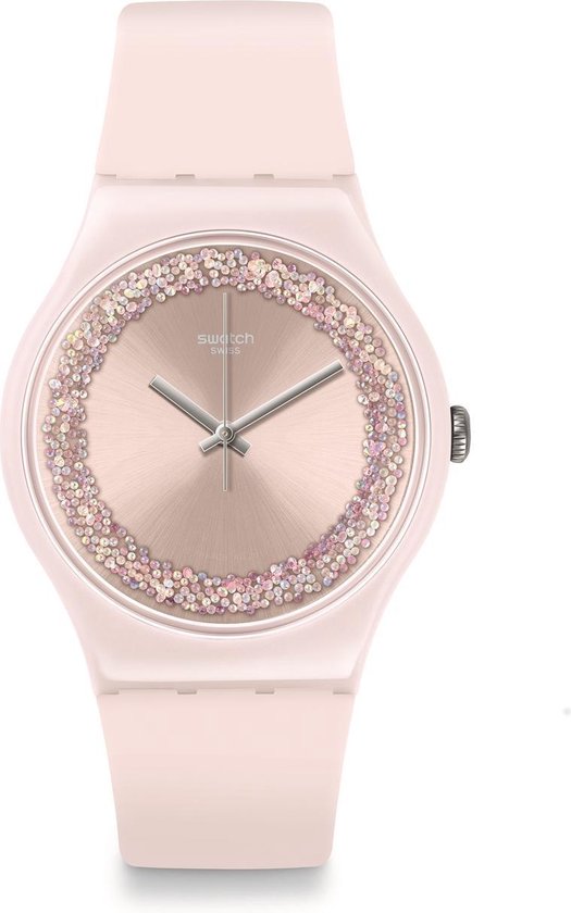 Swatch Pinksparkles horloge - Roze | bol.com