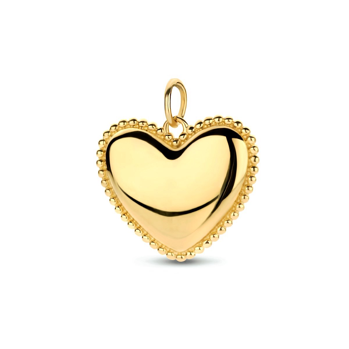 hanger hart 14K geelgoud