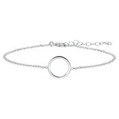 Bracelet Argent Rhodié rond 1 1324639
