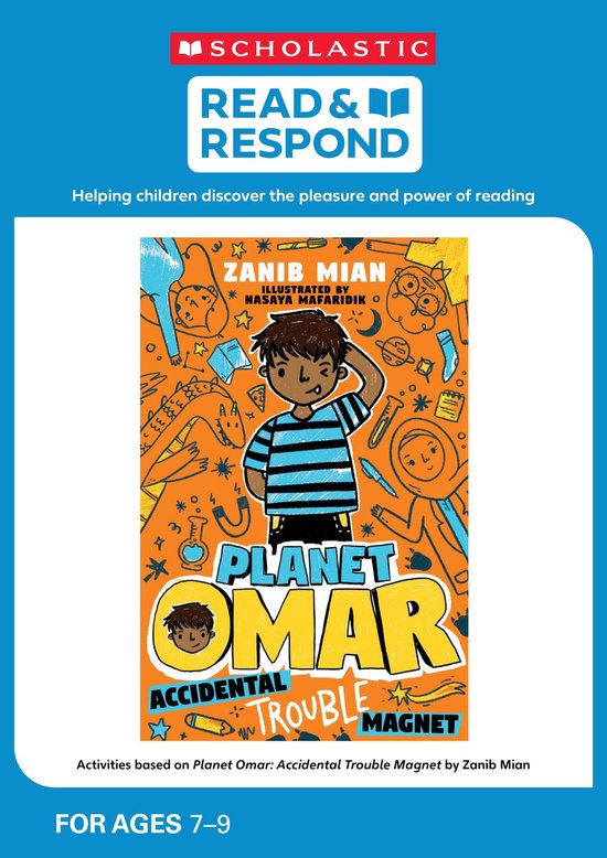 Read & Respond- Planet Omar: Accidental Trouble Magnet - cover