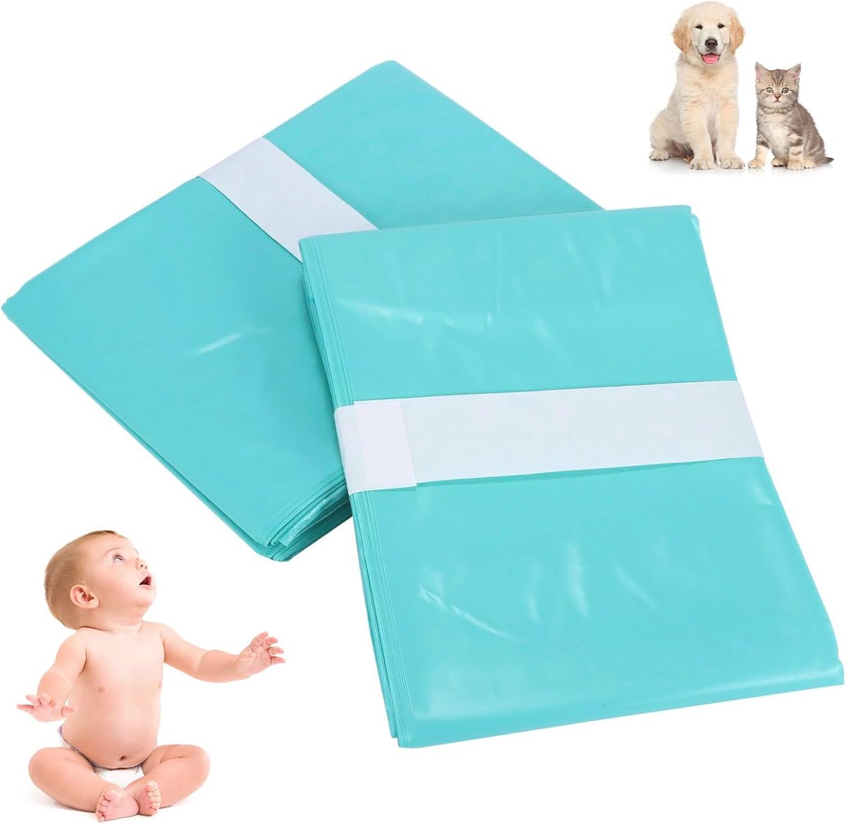 Goedkoopste Luierverwijderingszakken - 4 stuks, Geurdicht en Milieuvriendelijk, Geschikt voor Alle Luieremmers, Tot 1980 Luiers