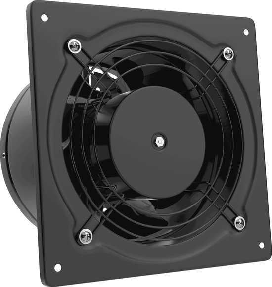 Badkamerventilator sterk afvoerventilator 150 mm 525 m³/u stil met