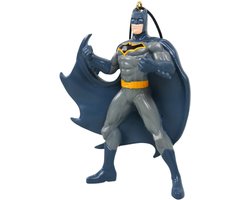 Kurt S. Adler kunststof kerstbal - dc comics batman 9cm grijs 1 stuks