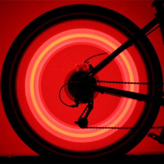 New Age Devi - Multicolor LED Spaakverlichting voor Fietswiel - 2 Stuks - Spaak Licht — afbeelding 2