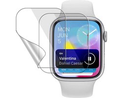 Stravo 2-Pack Apple Watch Schermbeschermer voor Apple Watch SE (2022/2020) Serie 6/5/4 - 40mm - Geavanceerd TPU Materiaal [Geen Glas], Zelfherstellend, Krasbestendig HD Helder Folie - Eenvoudige Installatie